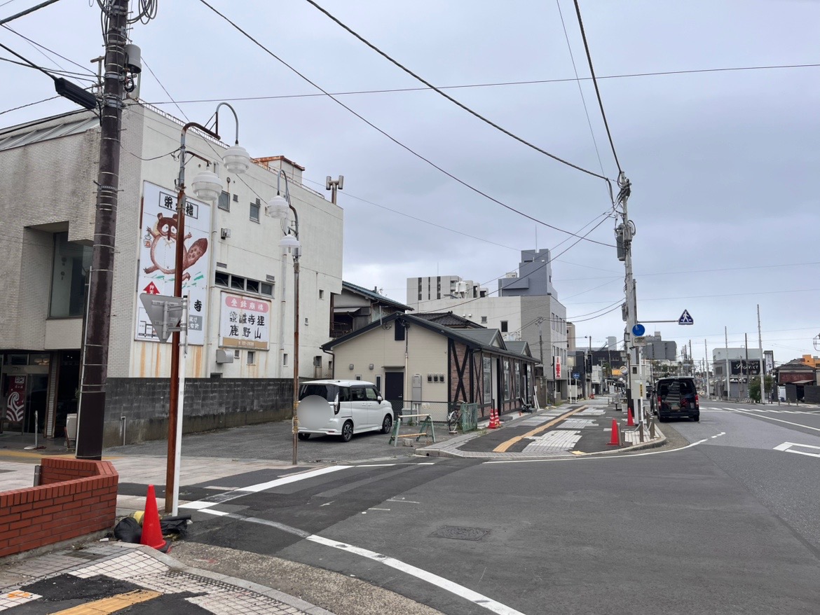 木更津市富士見にオープンする支那そば桜花爛漫周辺。