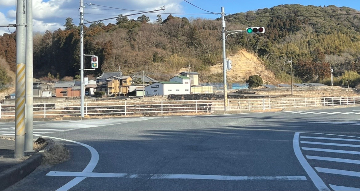 大井・小糸大谷線が9:00～17:00の間、舗装工事に伴い通行止め