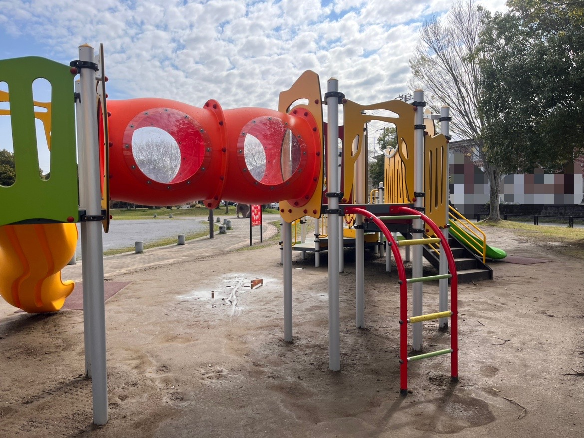 郡常代公園の大型複合遊具がリニューアル