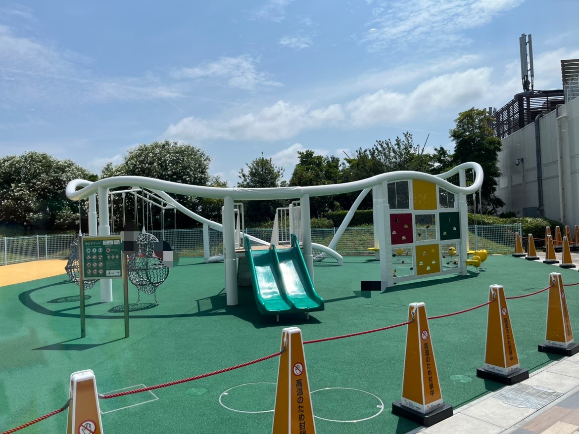 フードコート横にニューオープンした子どもの遊び場「キッズパーク」